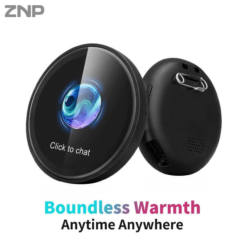 ZNP Wearable Smart Badge, AI Smart Interactive Companion for Adult, companion Emotional Life Assistant AI Translator Badge Z01 Intelligent by design