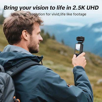 4K HD Video Recording Camera with 1.9" CMOS, USB Rechargeable, 180° Rotating Action Camcorder for Vlogging, Live Streaming & Outdoor Adventures - Perfect Christmas Gift for Couples, Back-to-School, Or Easter, Vlogging Camera Intelligent by design