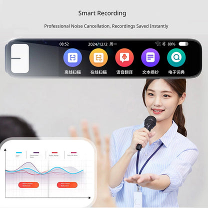 AI Translation Pen 150 Languages AI Scan Smart Translation Pen Offline Translation Point Reading Learning Voice Translator Intelligent by design
