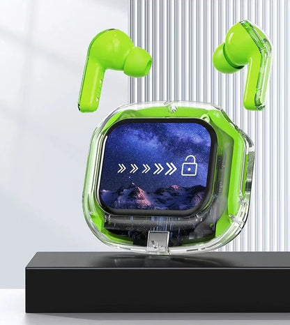 Ai translation earphones with touch screen, intelligent wireless Bluetooth earphones, HiFi real-time translation earbuds Intelligent by design