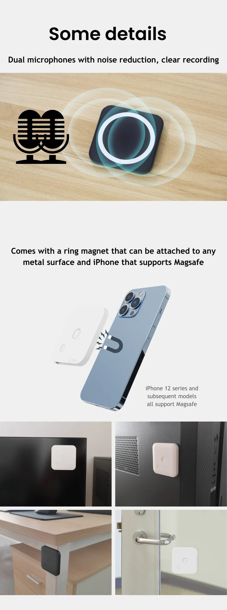 AI Powered Voice Recorder and Call Recorder with Speech-to-Text, Summarization, Translation, Supports 100 Languages, 64GB Intelligent by design