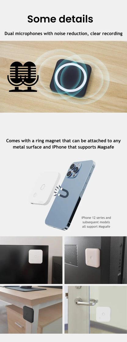 AI Powered Voice Recorder and Call Recorder with Speech-to-Text, Summarization, Translation, Supports 100 Languages, 64GB Intelligent by design