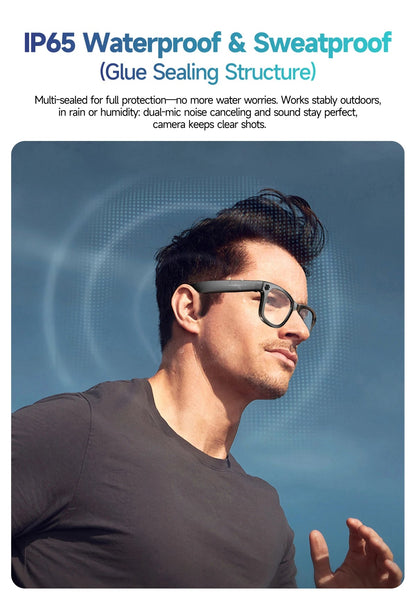 New 800W Camera AI Glasses Men Color-Changing Smart Translation Glasses Photo Video Recording Waterproof Call Smart Sunglasses Intelligent by design