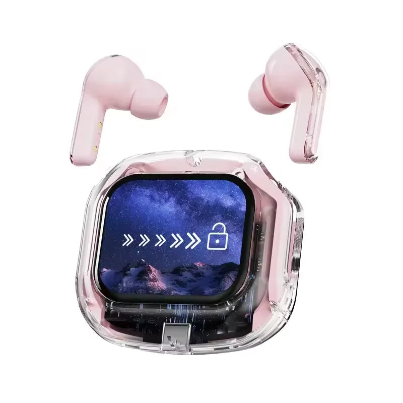 Ai translation earphones with touch screen, intelligent wireless Bluetooth earphones, HiFi real-time translation earbuds Intelligent by design