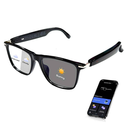 AI Smart Translation Glasses – Real - Time 160 Language Translator with GPT Chat, Bluetooth Audio Glasses with Built - in Microphone & Speaker - Intelligent by design