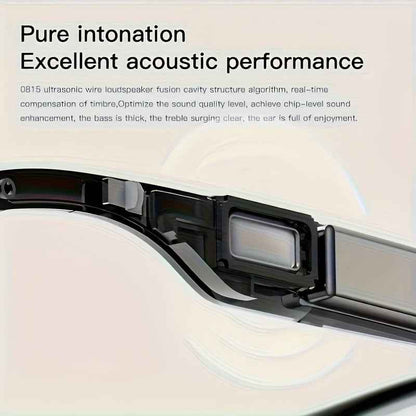 AI Smart Translation Glasses – Real - Time 160 Language Translator with GPT Chat, Bluetooth Audio Glasses with Built - in Microphone & Speaker - Intelligent by design