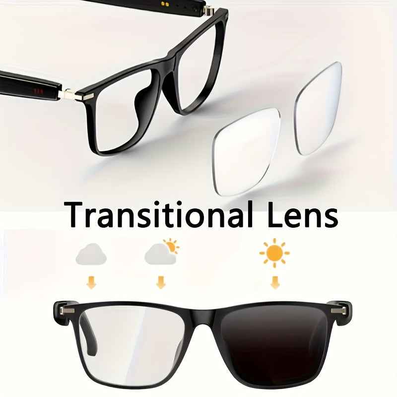 AI Smart Translation Glasses – Real - Time 160 Language Translator with GPT Chat, Bluetooth Audio Glasses with Built - in Microphone & Speaker - Intelligent by design