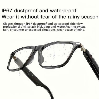 AI Smart Translation Glasses – Real - Time 160 Language Translator with GPT Chat, Bluetooth Audio Glasses with Built - in Microphone & Speaker - Intelligent by design
