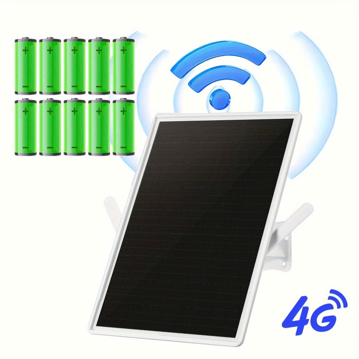 GEYUNE Solar Powered 4G Router – 15W 25000mAh Outdoor WiFi Router & Extender with Long Standby (7 Days) - Intelligent by design