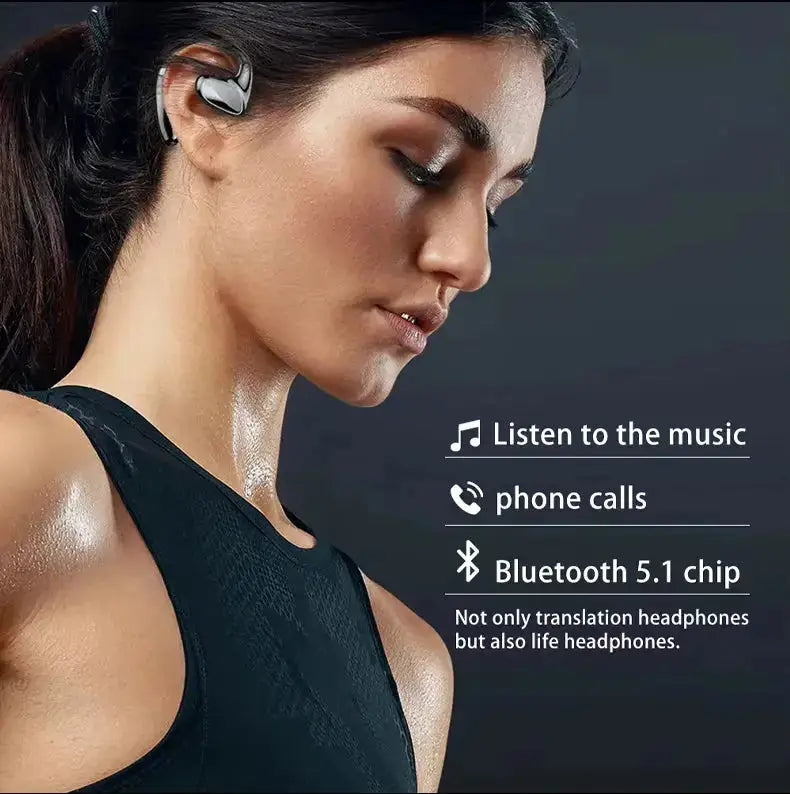 AI Language Translator Earbuds – 144 Languages, Real-Time Two-Way Translation - Intelligent by design