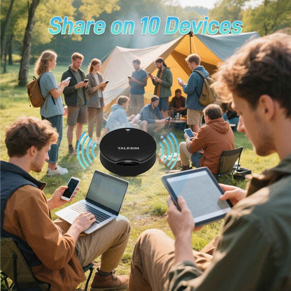 UFO Mobile Hotspot WiFi 6 Portable Pocket WiFi – 4G LTE MiFi with 10GB Data (30 Days), No SIM Card, Works with AT&T, T - Mobile & Verizon - Intelligent by design