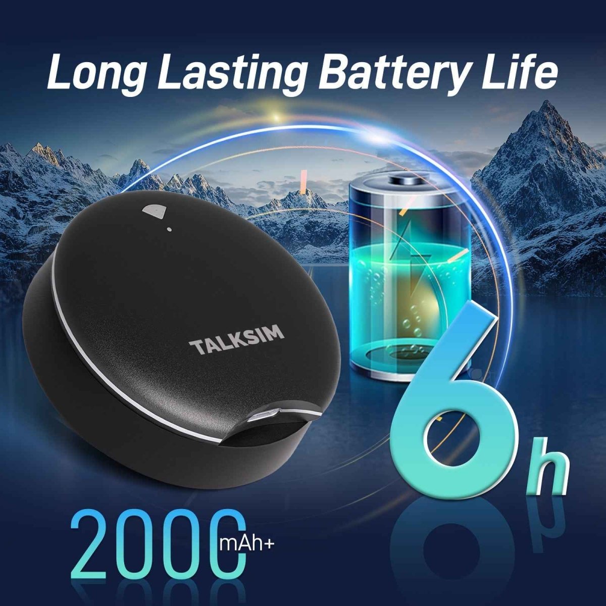 UFO Mobile Hotspot WiFi 6 Portable Pocket WiFi – 4G LTE MiFi with 10GB Data (30 Days), No SIM Card, Works with AT&T, T - Mobile & Verizon - Intelligent by design